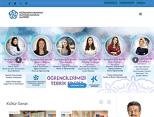 Tablet Screenshot of gelenekselsanatlarakademisi.com